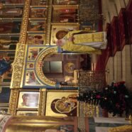 Новогодняя ночная литургия в Покрово-Никольском храме