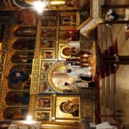 Архиерейское вечернее богослужение в Покрово-Никольском храме
