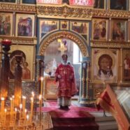 Божественная литургия в Покрово-Никольском храме
